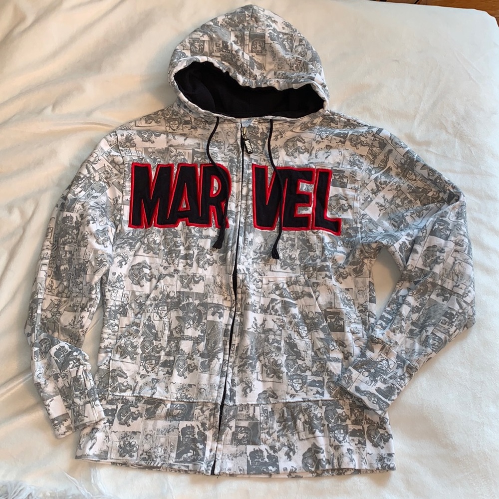 Marvel Superheroes Universal Studios Sweatshirt Z… - image 1